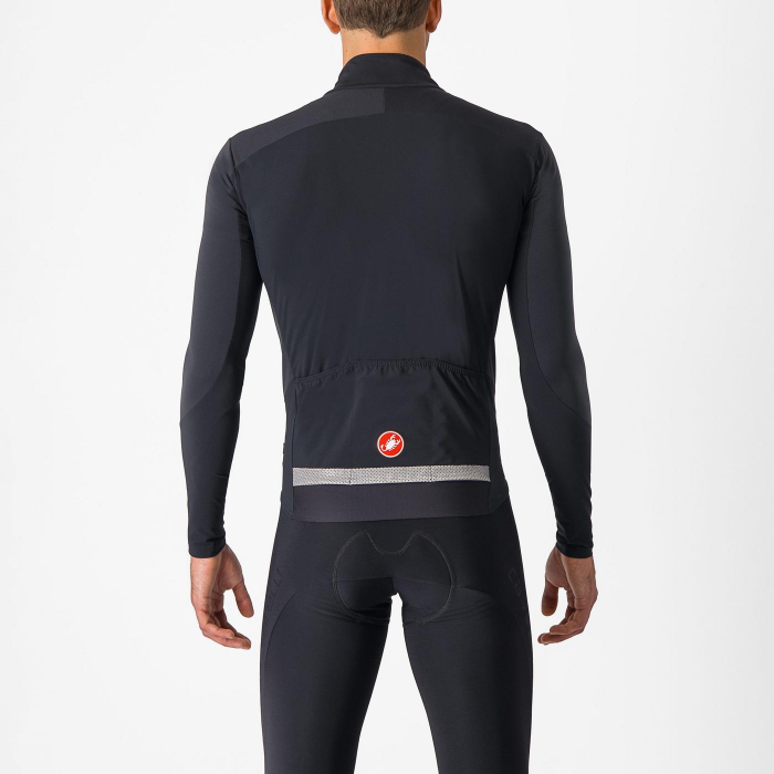 Jacheta Castelli Beta RoS, negru deschis/rosu, XXL [2]
