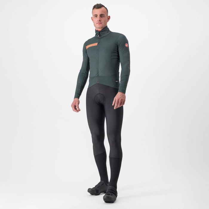 Jacheta Castelli Beta RoS, verde rover/rosu portocaliu, XXL [6]