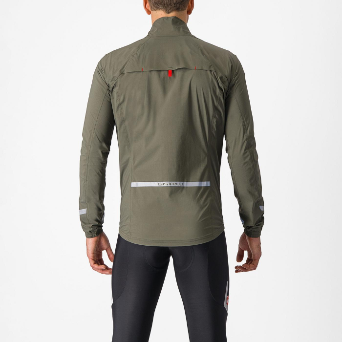 Jacheta de ploaie Castelli Emergency 2, pentru barbati, kaki, XL [2]