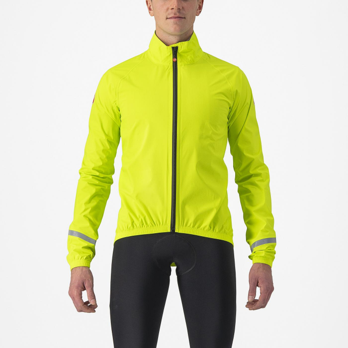 Jacheta Castelli Emergency 2 Rain, lime electric, XXXL [1]