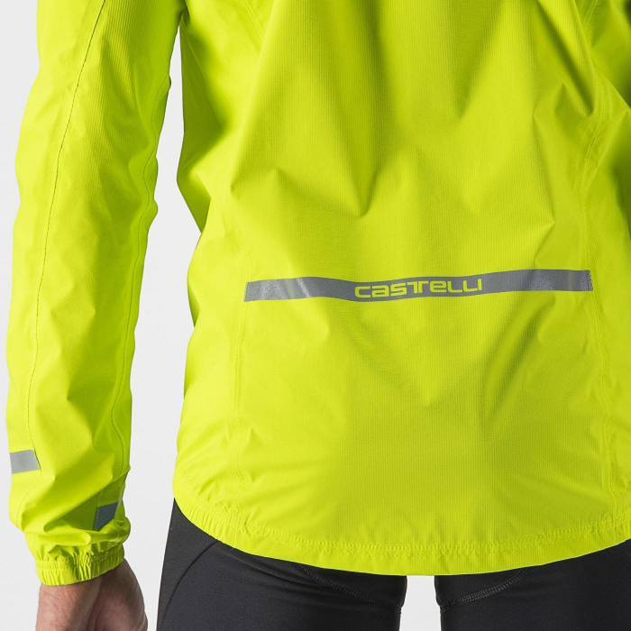Jacheta Castelli Emergency 2 Rain, lime electric, XXXL [3]