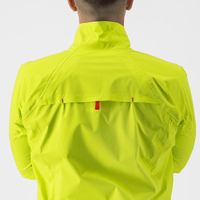 Jacheta Castelli Emergency 2 Rain, lime electric, XXXL [4]