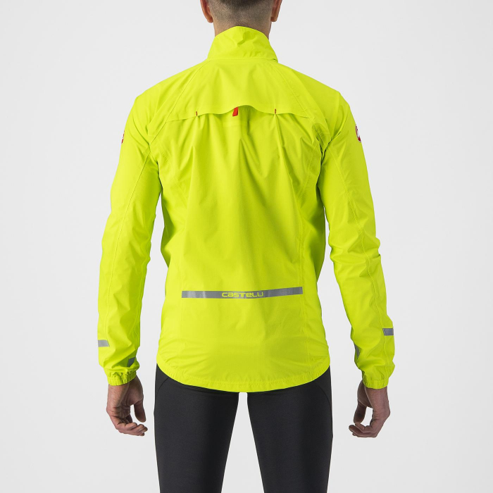 Jacheta Castelli Emergency 2 Rain, lime electric, XXXL [2]
