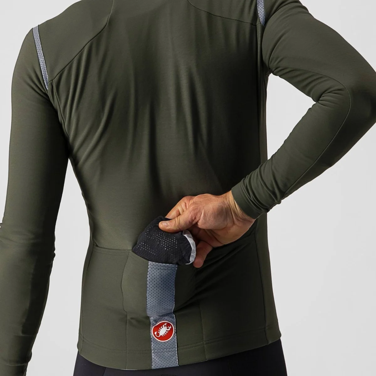 Jacheta de ploaie Castelli Emergency 2, pentru barbati, negru deschis, L [5]