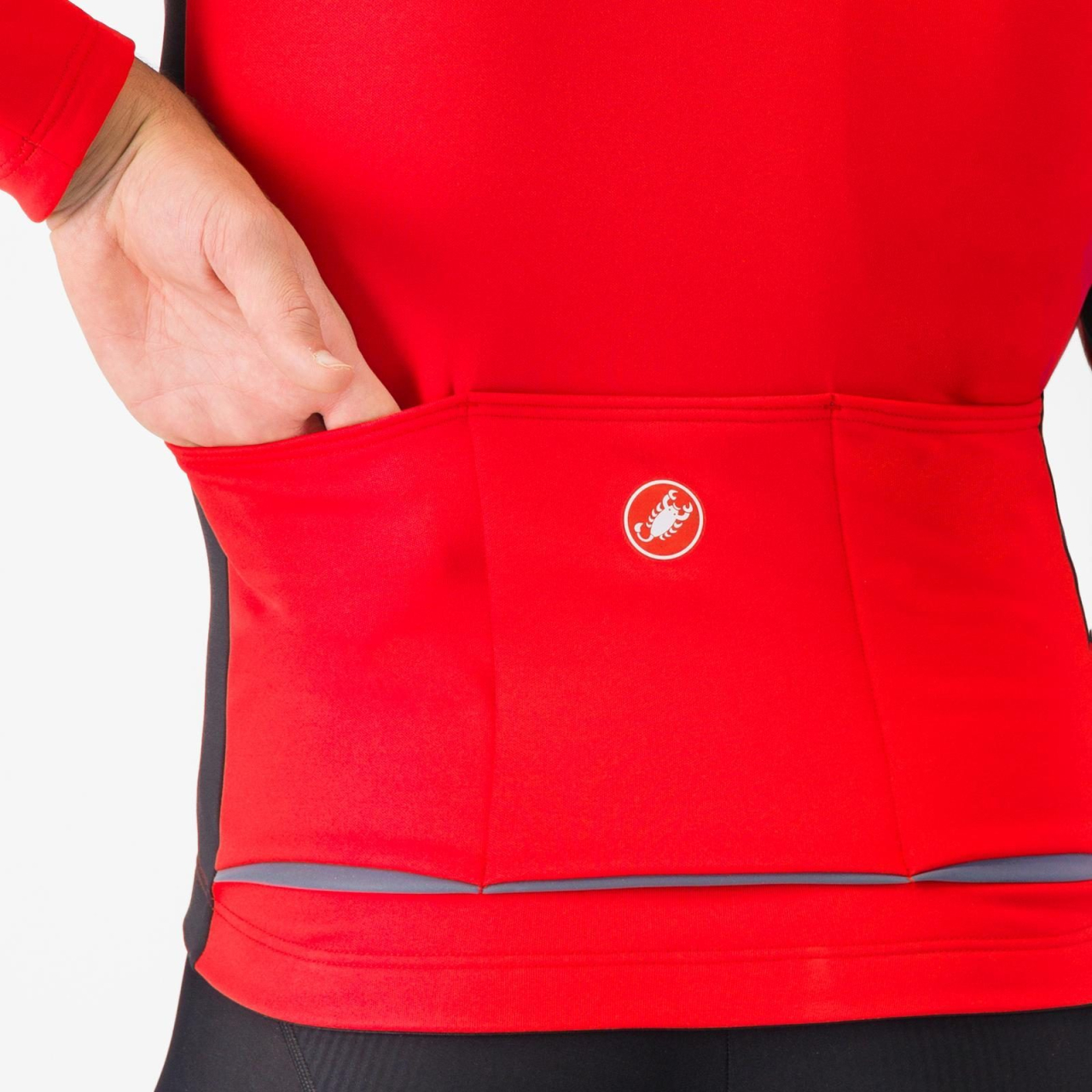 Jacheta Castelli Entrata 2, pt barbati, rosu/negru, XS [4]