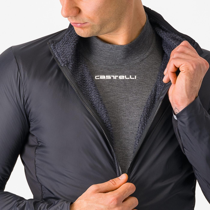 Jacheta Castelli FLY Direct, pt barbati, negru deschis/gri inchis, S [4]