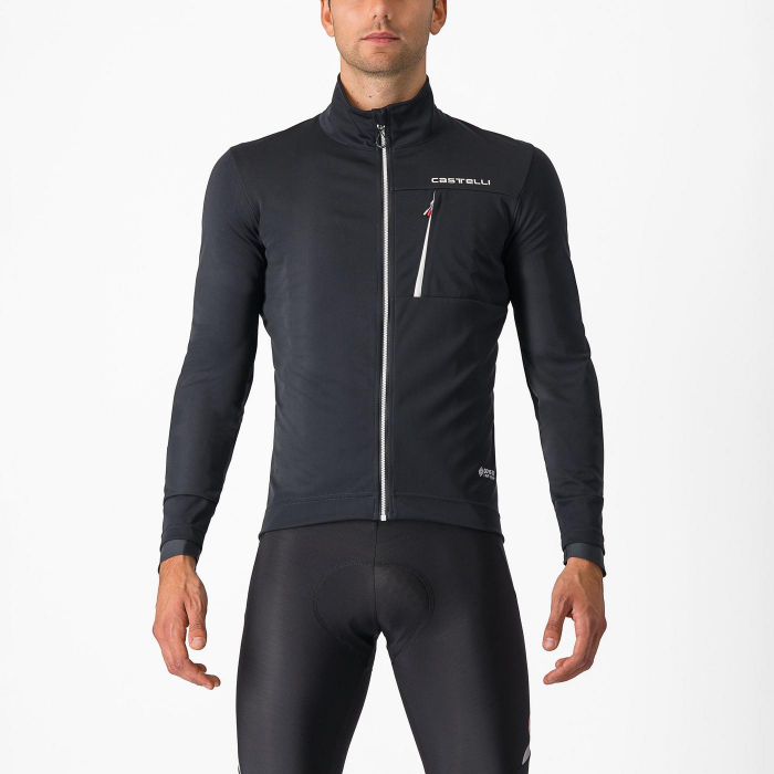 Jacheta Castelli Go, negru deschis/alb, XS [1]