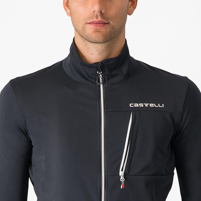 Jacheta Castelli Go, negru deschis/alb, XS [4]