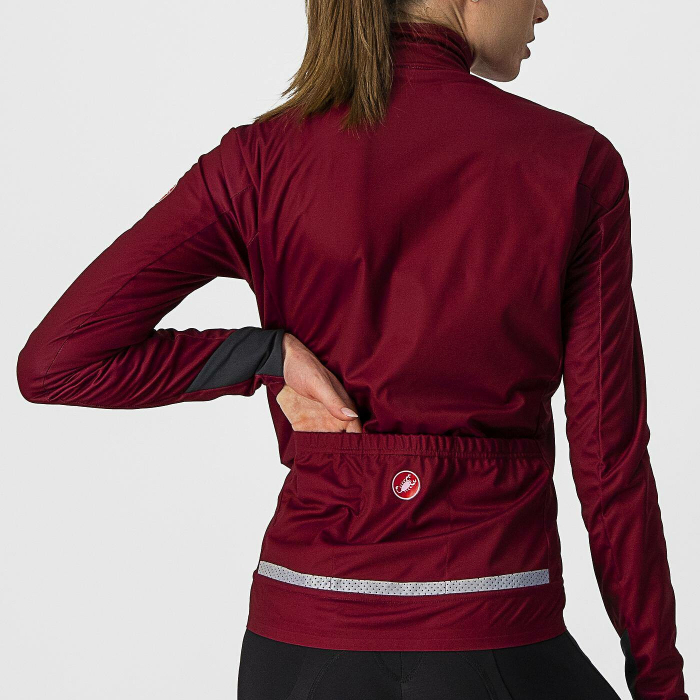 Jacheta Castelli Go W, de dama, Visiniu/Roz, L [5]