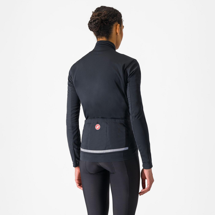Jacheta Castelli Go W, negru deschis/alb, L [2]