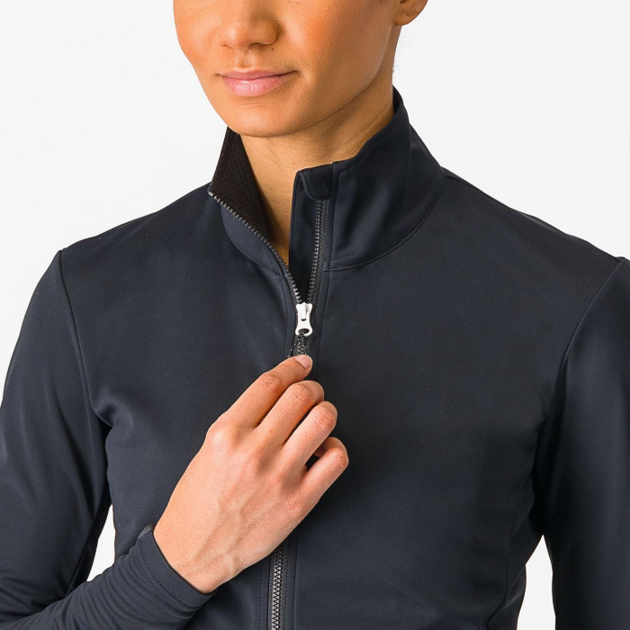 Jacheta Castelli Go W, negru deschis/alb, L [3]