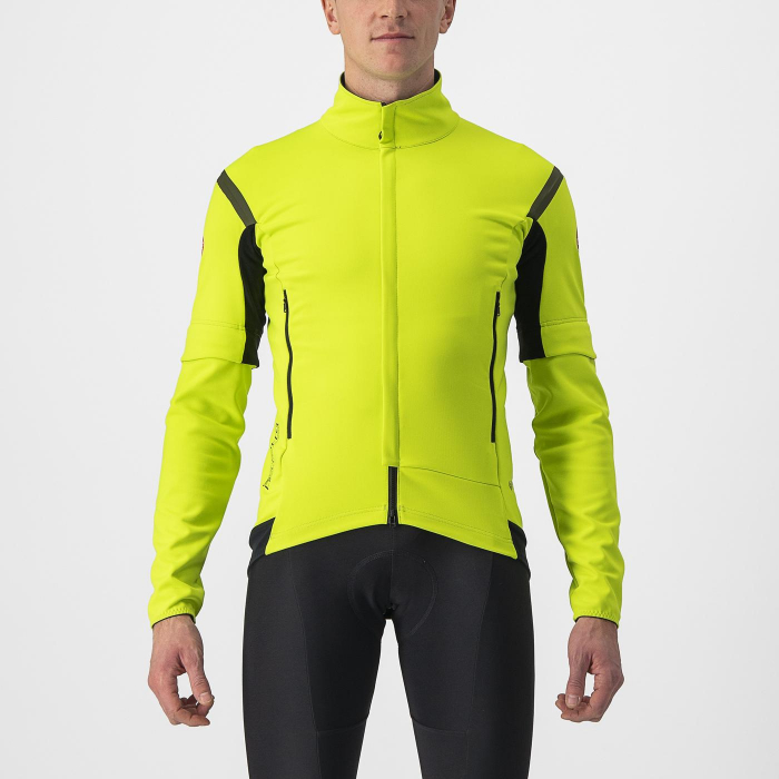 Jacheta Castelli Perfetto RoS 2 Convertible, lime electric/gri inchis, XXL [1]