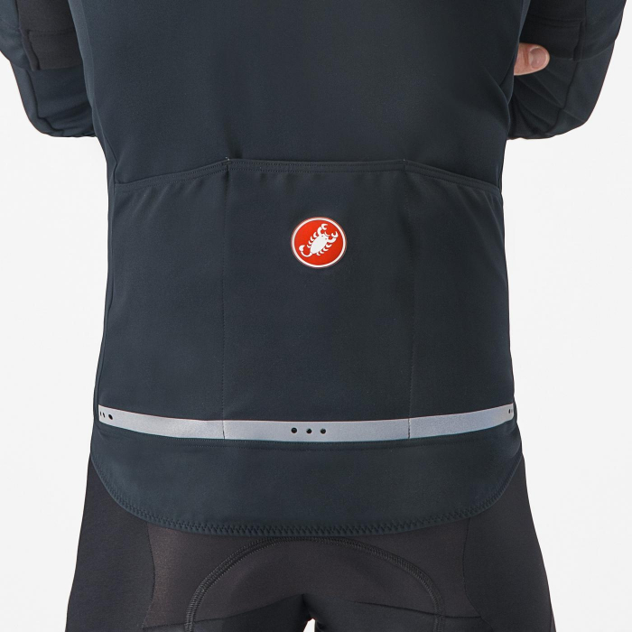 Jacheta Castelli Perfetto RoS 2 Convertible, pentru barbati, negru deschis/negru reflex, S [3]
