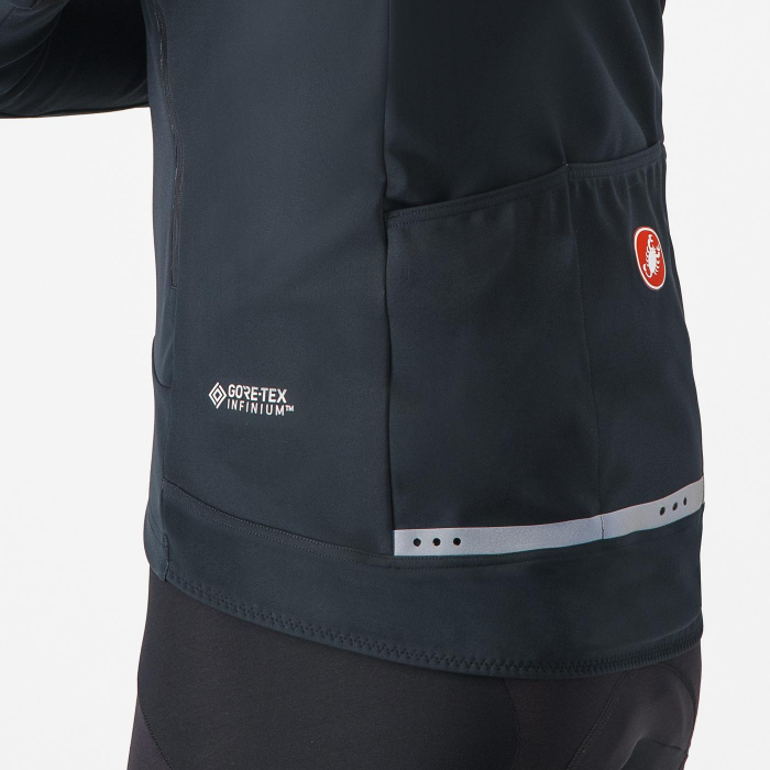 Jacheta Castelli Perfetto RoS 2 Convertible, pentru barbati, negru deschis/negru reflex, S [4]
