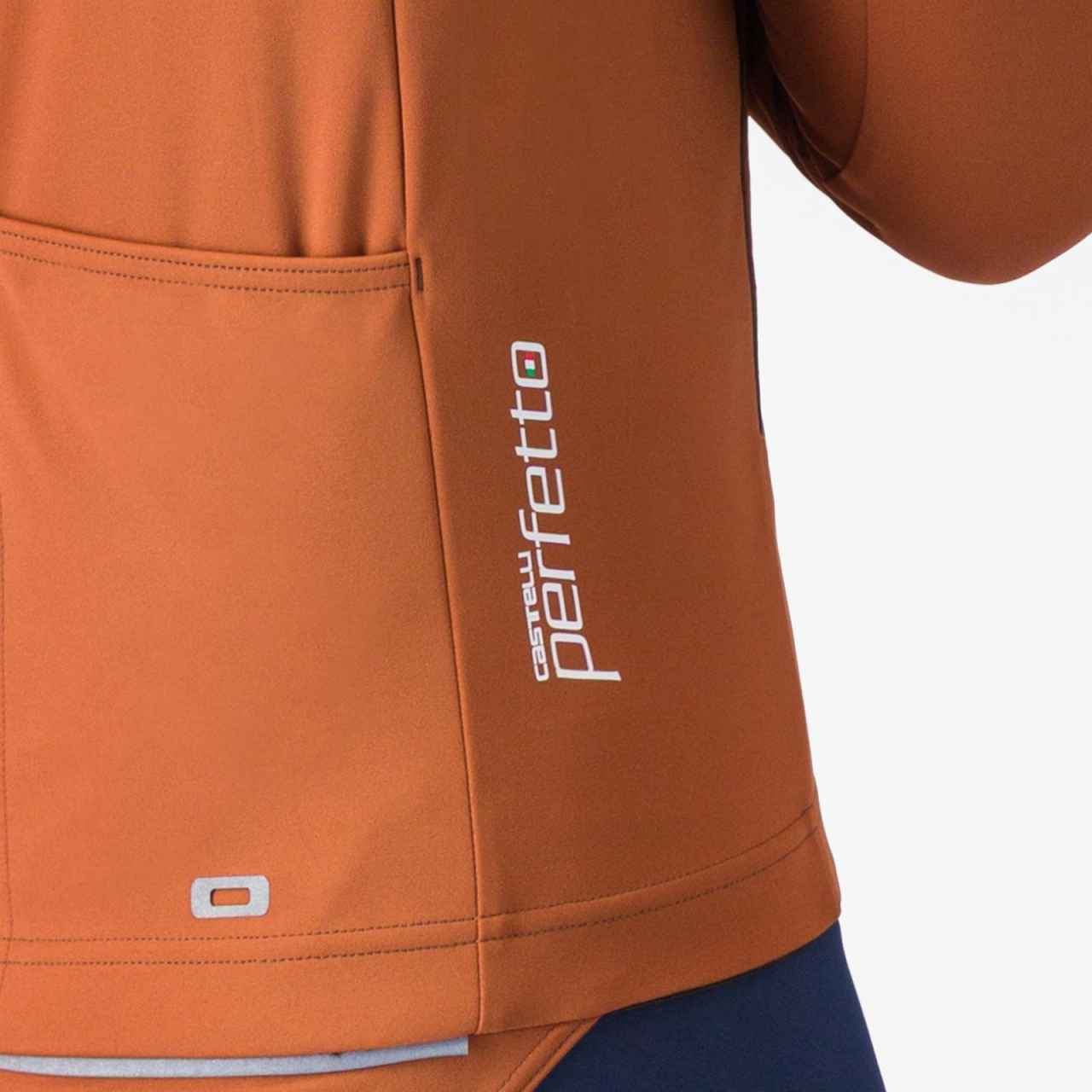 Jacheta Castelli Perfetto RoS 3, pt barbati, maro mocha/negru reflex, L [8]