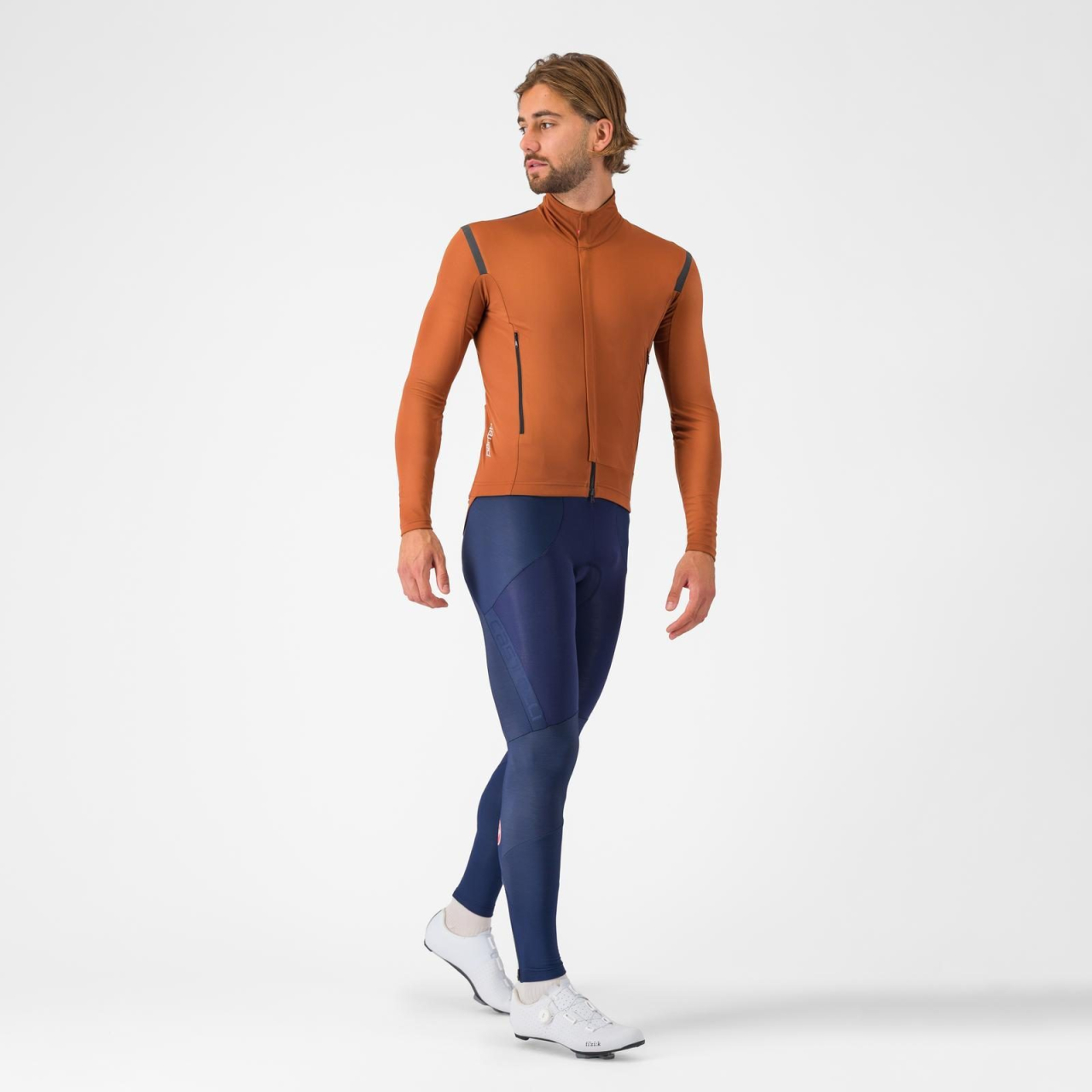 Jacheta Castelli Perfetto RoS 3, pt barbati, maro mocha/negru reflex, L [9]