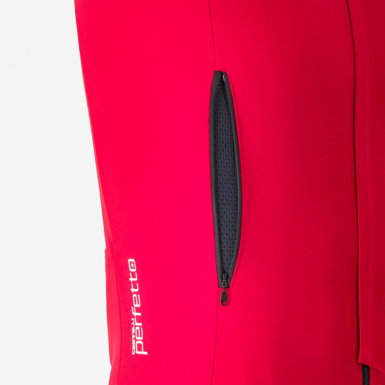 Jacheta Castelli Perfetto RoS 3, pt barbati, rosu aprins/negru reflex, XS [7]