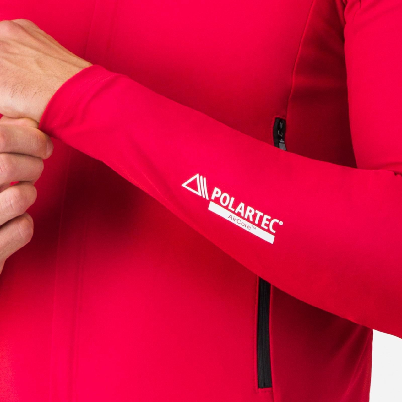 Jacheta Castelli Perfetto RoS 3, pt barbati, rosu aprins/negru reflex, XS [6]