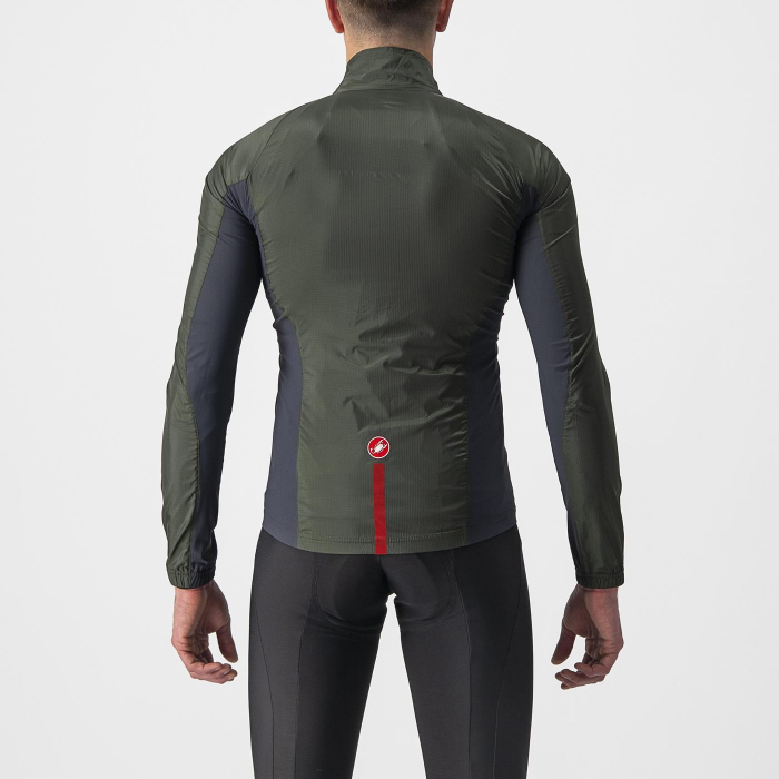 Jacheta Castelli Squadra Stretch, kaki/gri inchis, XL [2]