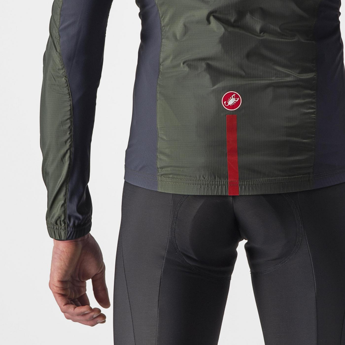Jacheta Castelli Squadra Stretch, kaki/gri inchis, XL [3]