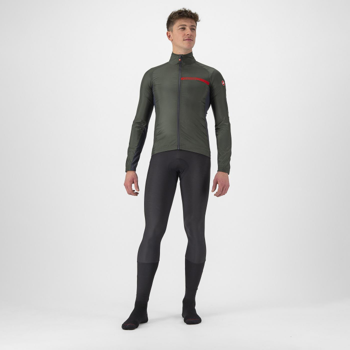 Jacheta Castelli Squadra Stretch, kaki/gri inchis, XL [7]