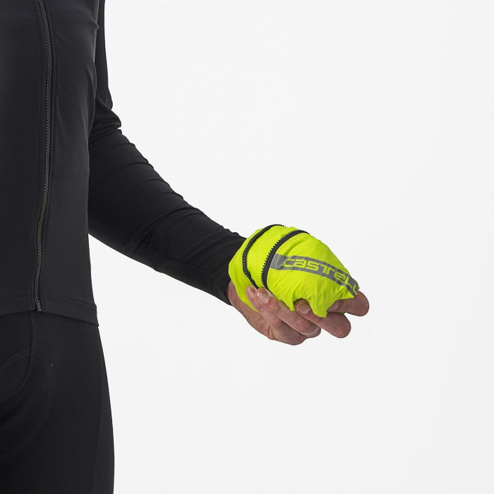 Jacheta de vant Castelli Squadra Stretch, pentru barbati, lime electric/gri inchis, XL [7]