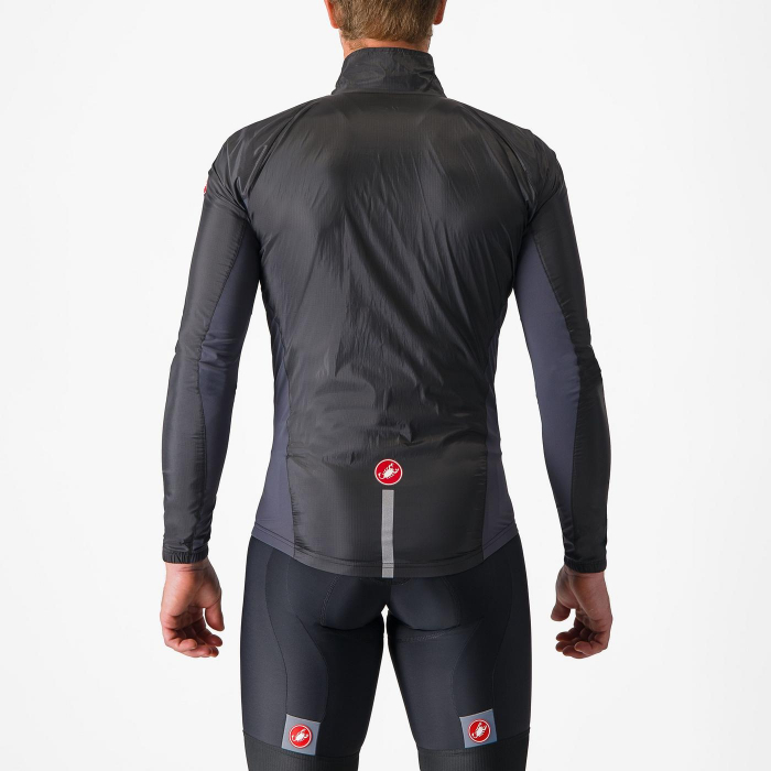 Jacheta de vant Castelli Squadra Stretch, pentru barbati, negru deschis/gri inchis, L [2]
