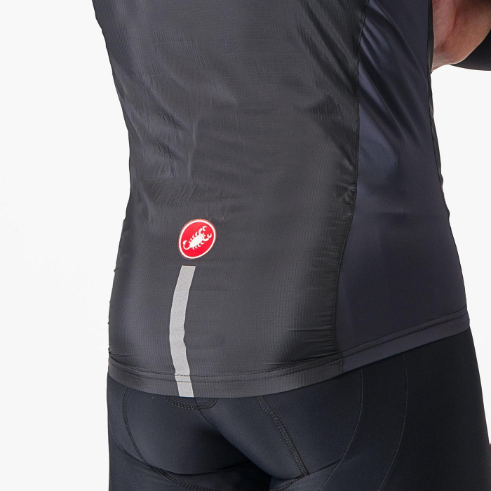 Jacheta de vant Castelli Squadra Stretch, pentru barbati, negru deschis/gri inchis, L [4]
