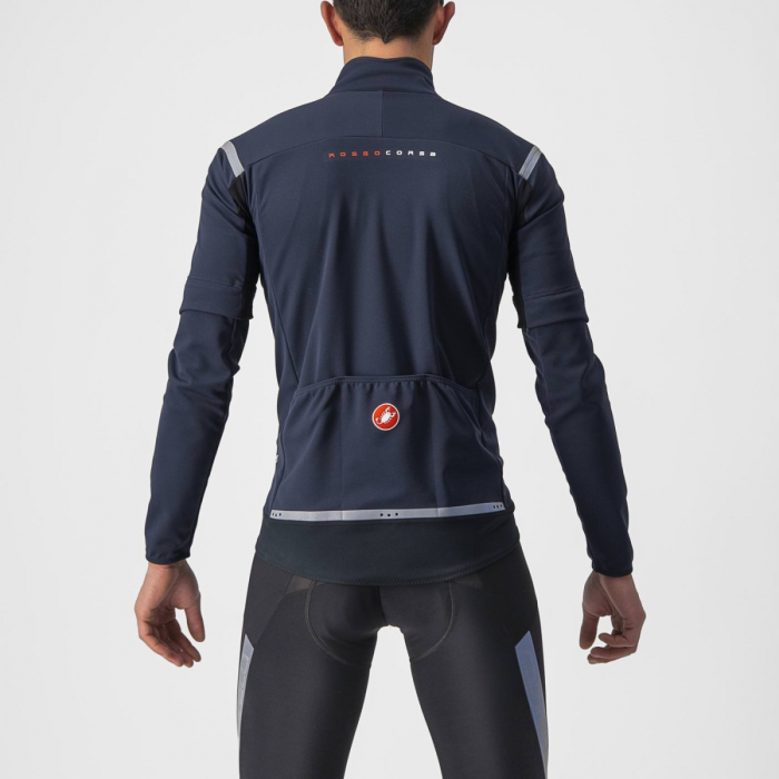 Jacheta cu maneci detasabile Castelli Perfetto RoS 2 Convertible, Bleumarin, XL [2]