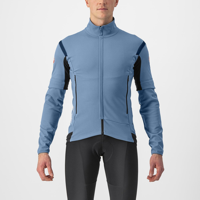 Jacheta cu maneci detasabile Castelli Perfetto RoS 2 Convertible, Bleu, L [1]