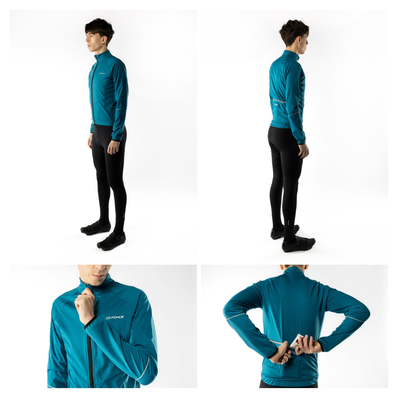 Jacheta Force Arrow albastru petrol L [4]