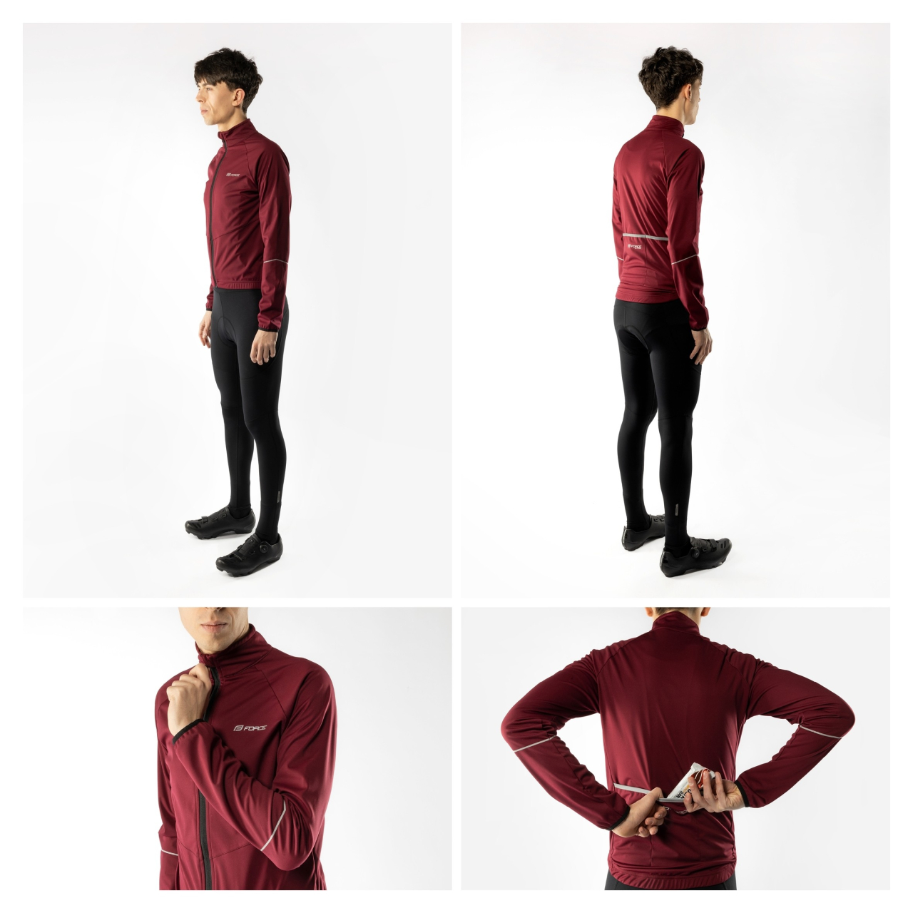 Jacheta Force Arrow bordo S [4]