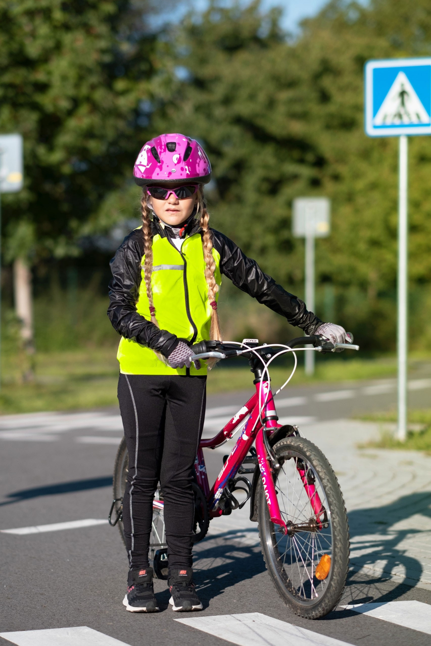 Jacheta Force Windpro KID windproof Fluo/Negru 153-164 [4]