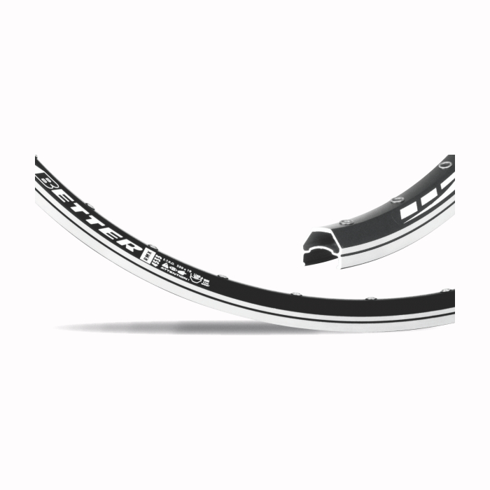 Janta Remerx Better 559x19, dubla, simplu capsata, 36H, neagra [3]