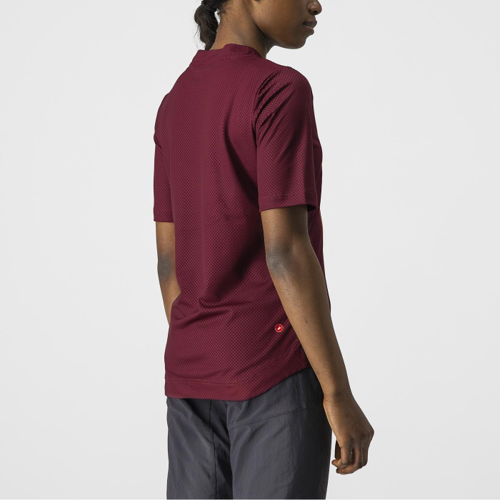 Jersey Castelli Trail Tech W, de dama, Visiniu, S [2]