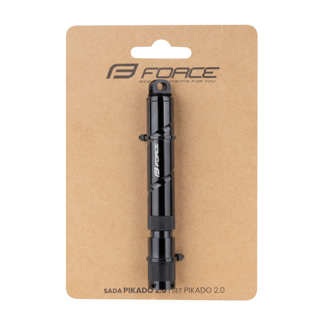 Kit de reparatie tubeless Force Pikado 2.0 + Pompa CO2 [6]