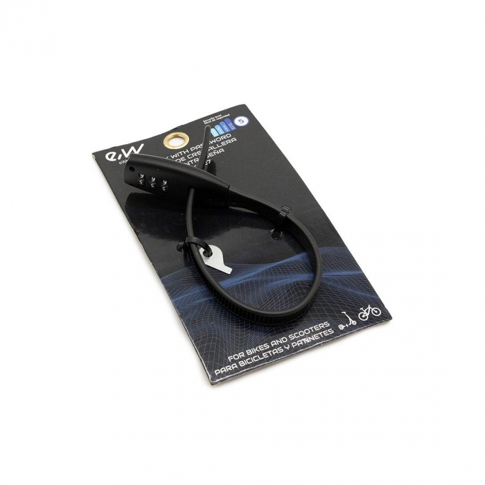 Lacat antifurt eWheel EWLK027 cu cifru negru [4]