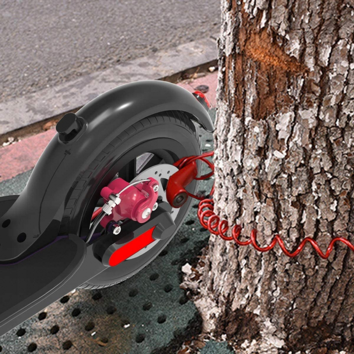 Lacat antifurt pentru trotineta electrica cu blocaj pe disc frana [2]