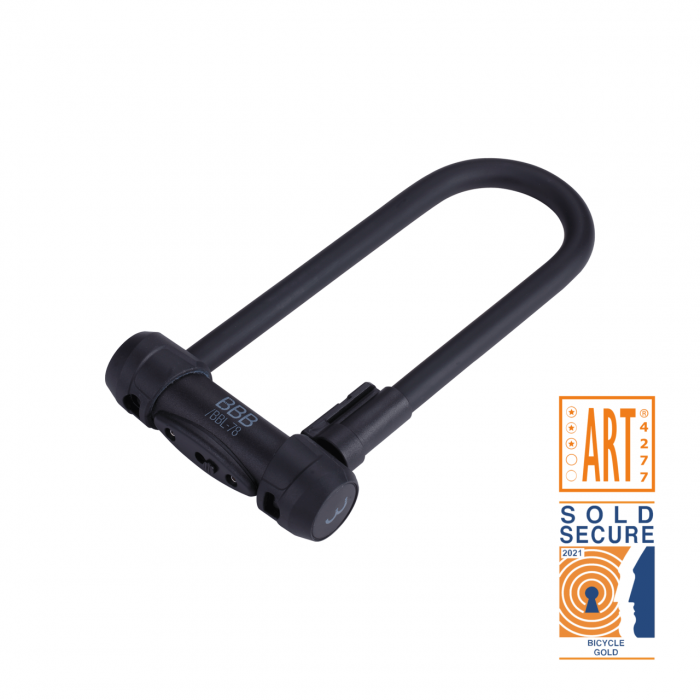 Antifurt U-lock BBB SecureU BBL-78, Negru [2]
