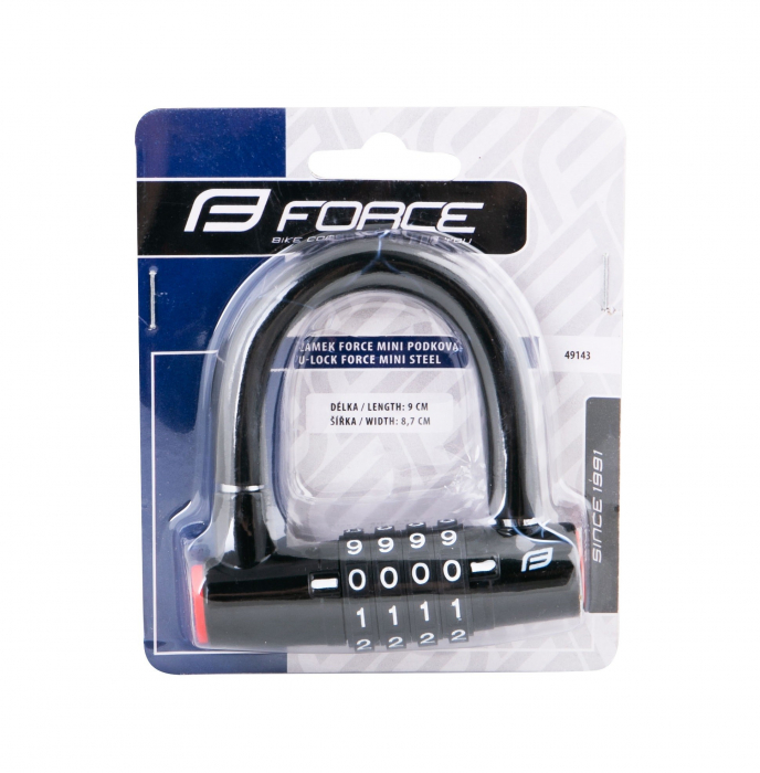 Antifurt Force Mini 9x8.7cm cu Cifru [2]