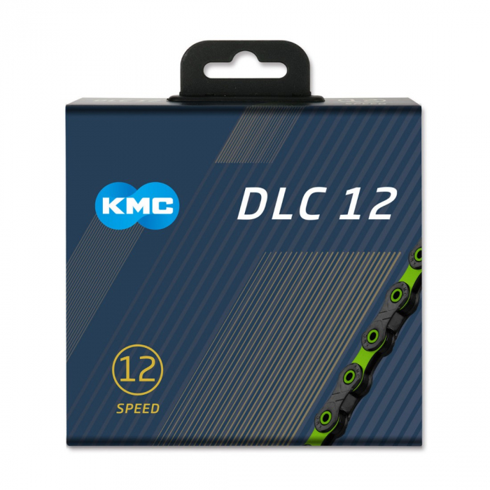 Lant KMC DLC 12, 12 vit, 126 zale, Negru/Verde [2]