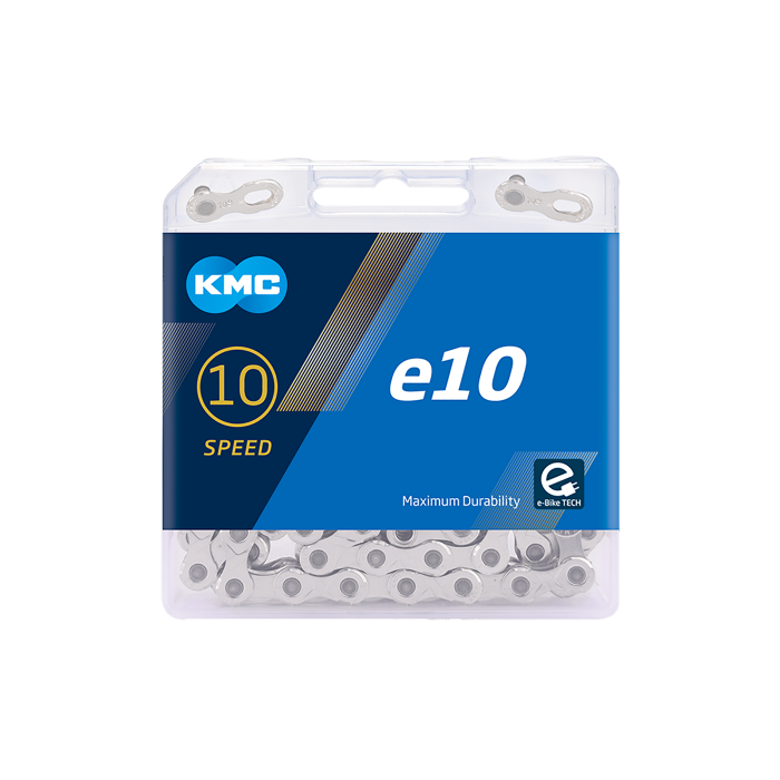 Lant KMC E10 Silver 10 vit, 122 zale Ebike, Argintiu [2]