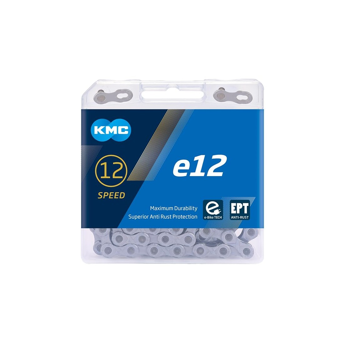 Lant KMC e12 Silver/Black 12 Viteze 126 Zale [3]