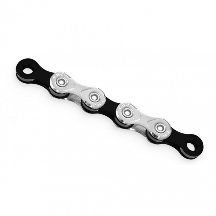 Lant KMC X10 Silver/Black 10 Viteze 116 Zale - Set 25 bucati [1]