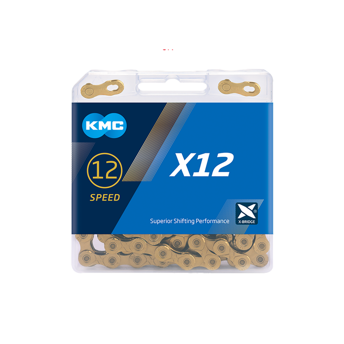 Lant KMC X12 Gold Ti-N 12 vit, 126 zale [2]