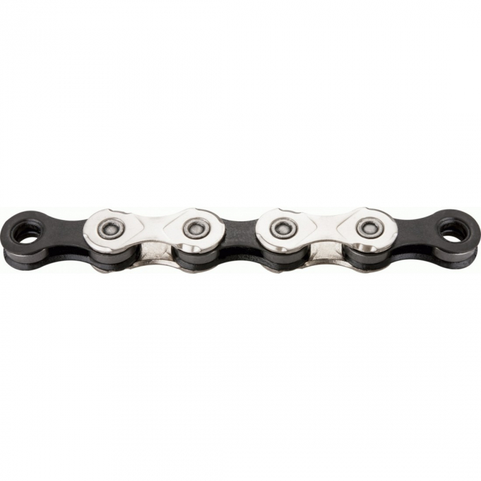 Lant KMC X12 Silver/Black 12 vit, 126 zale [2]