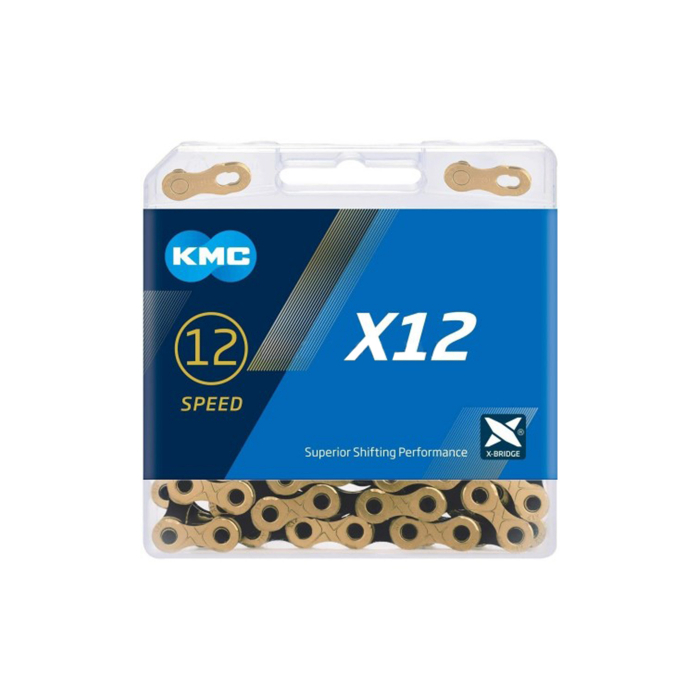 Lant KMC X12 Ti-N Gold/Black 12 vit, 126 zale [2]