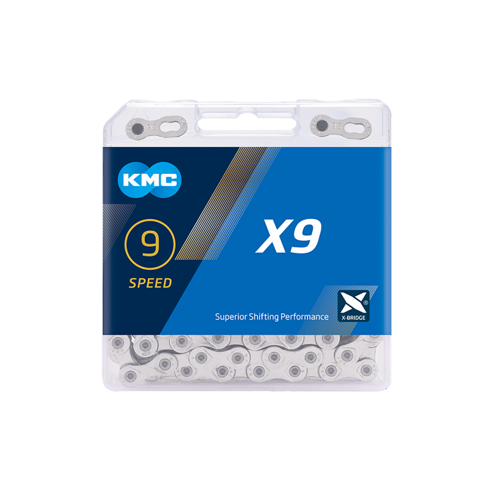 Lant KMC X9 Silver 9 vit, 114 zale [2]