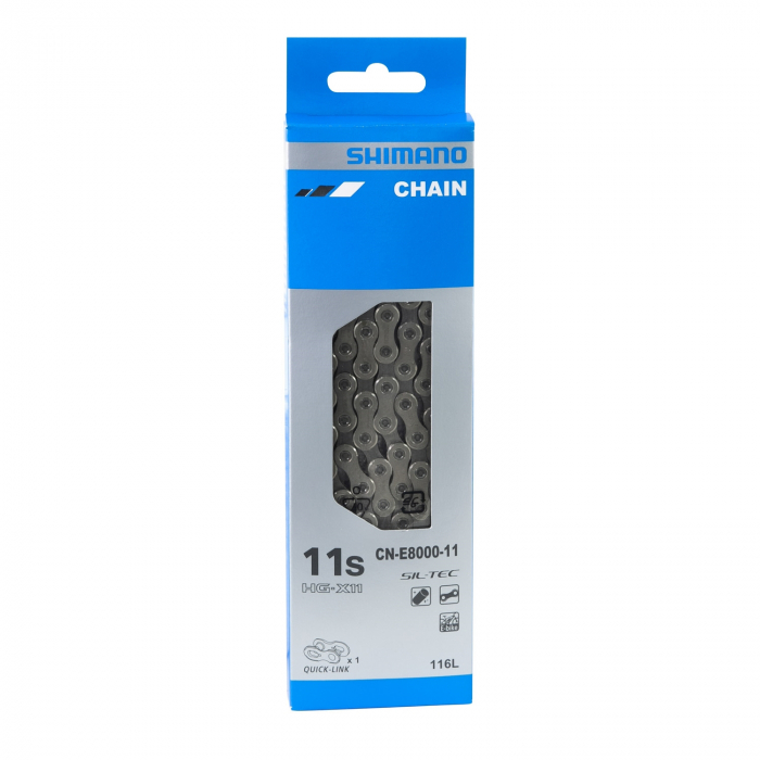 Lant Shimano CN-E8000-11 E-Bike, 11 vit, 138 zale, cu nit conectare [2]