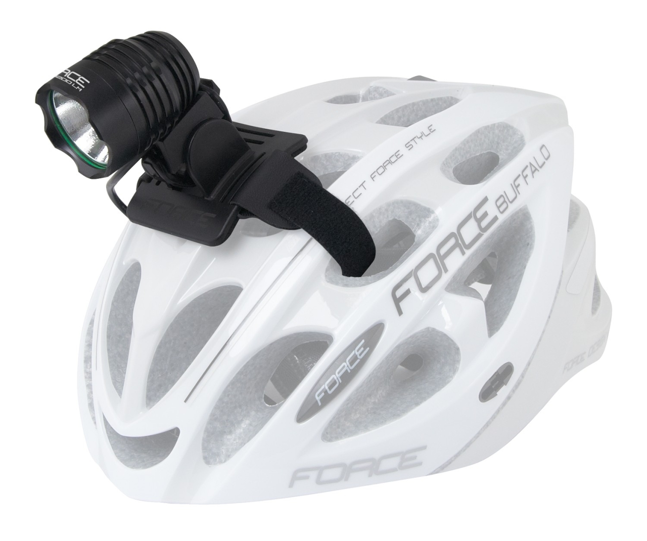 Lumina fata cu acumulator extern Force Glow-2 1000L Cree Led negru [3]